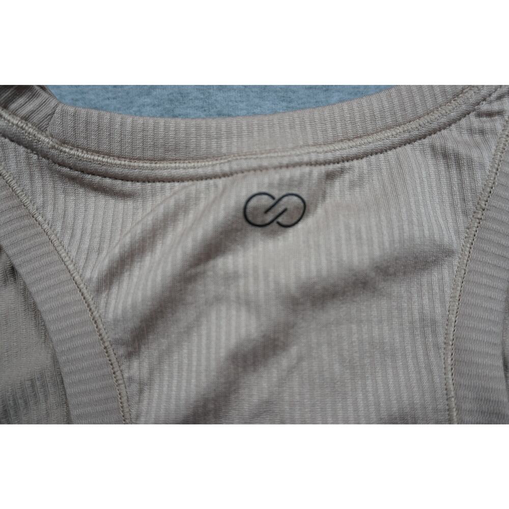 Calia Ribbed Workout Tank Champagne Pink Racerback XL - Picture 5 of 5